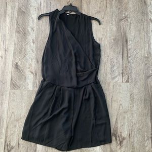 Black romper. Size medium